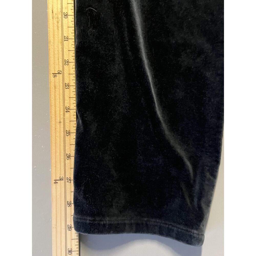 Lauren Jeans Co Jeans Womens 14 Dark Gray Velvet High Rise Straight Leg Stretch - Picture 8 of 8